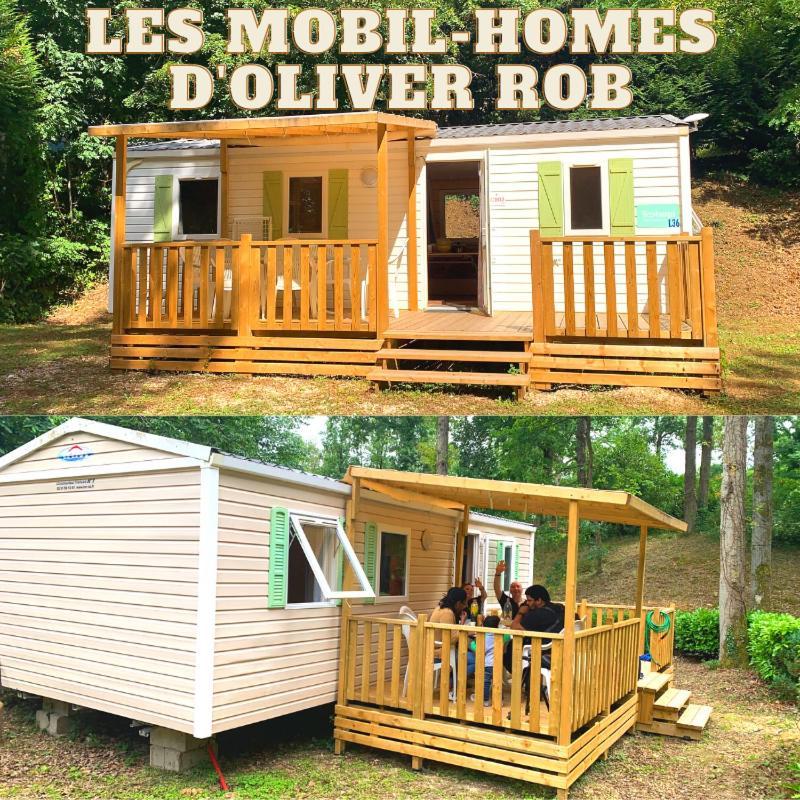 Les Mobil Homes D'Oliver Rob Saint-Chéron Exterior foto