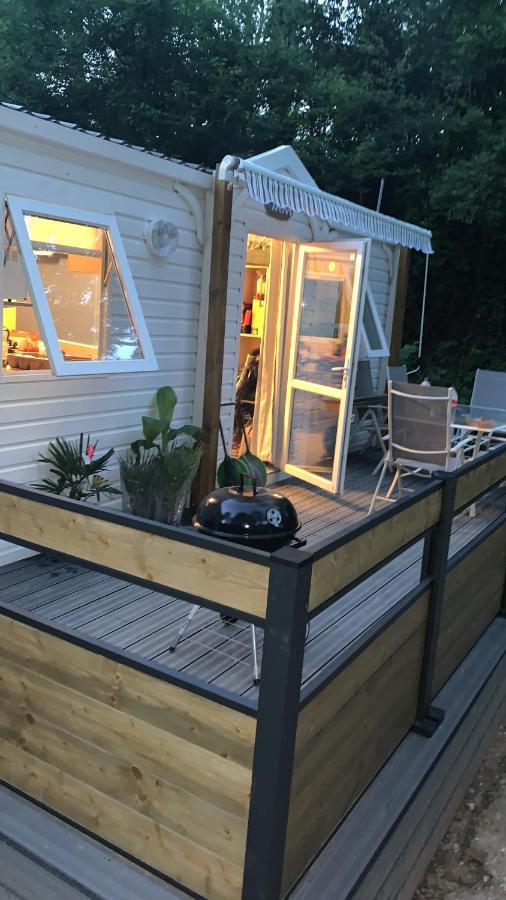 Les Mobil Homes D'Oliver Rob Saint-Chéron Exterior foto